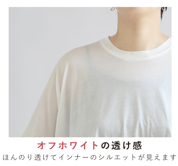 シアーTシャツ