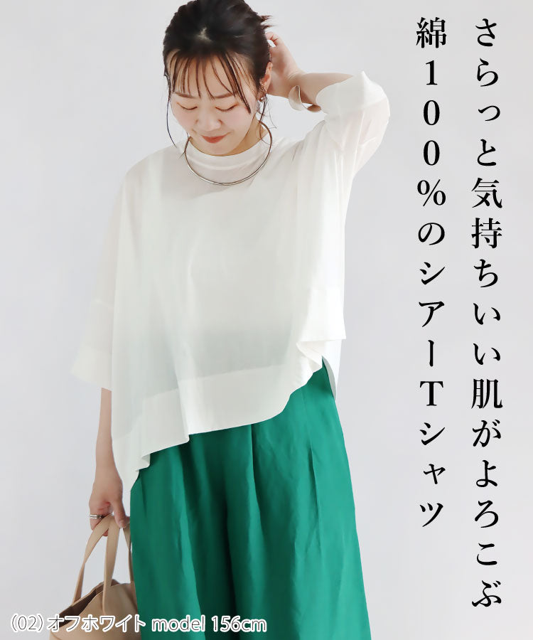 シアーTシャツ