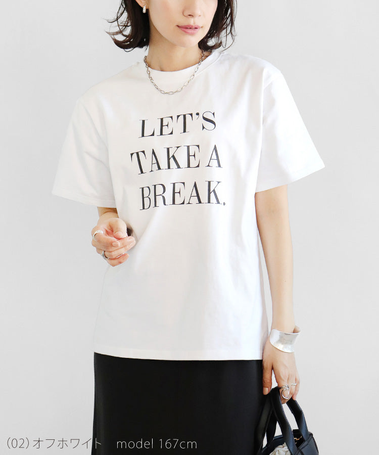 ロゴプリントTシャツ