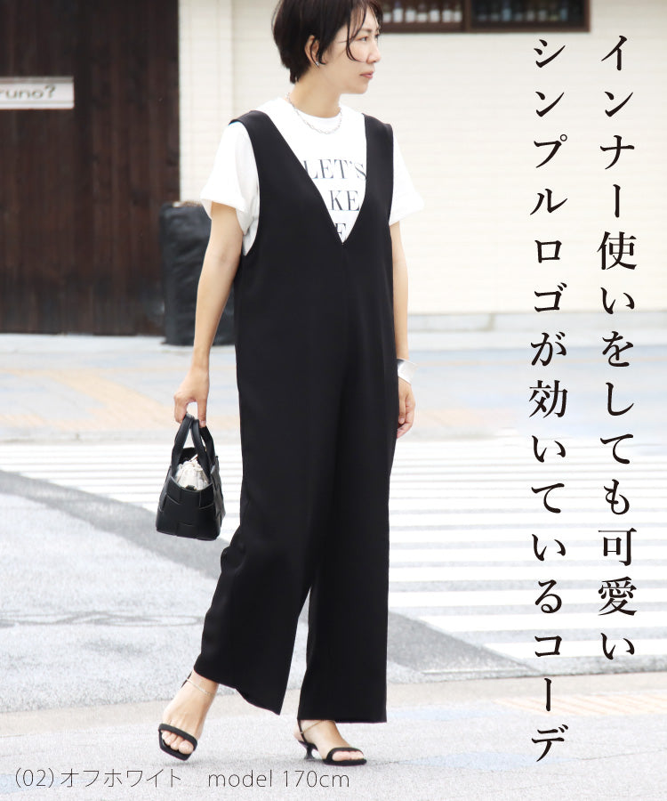 ロゴプリントTシャツ
