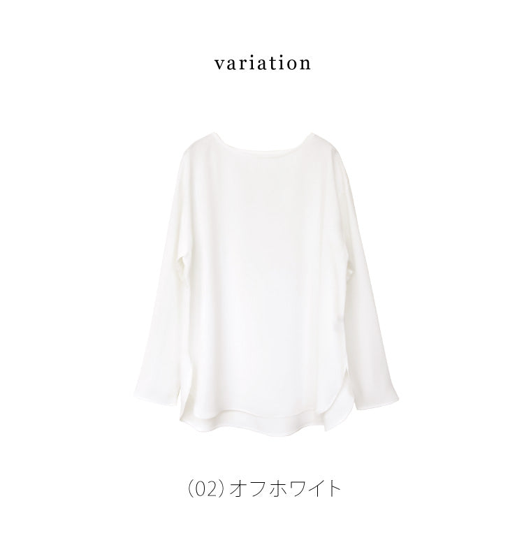 シフォンTブラウス