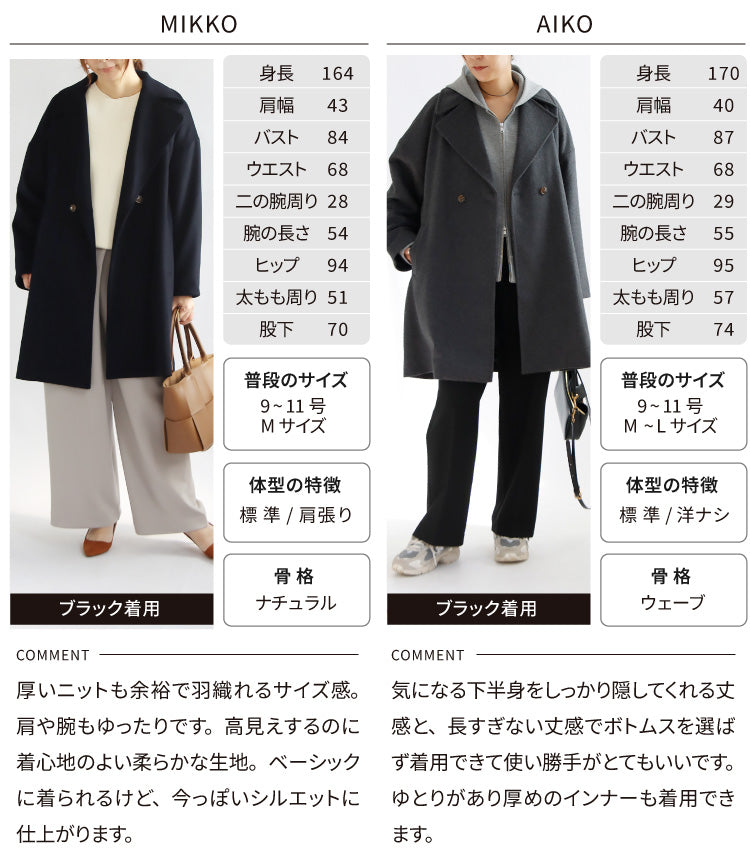 【予約10月下旬入荷予定】AラインPコート