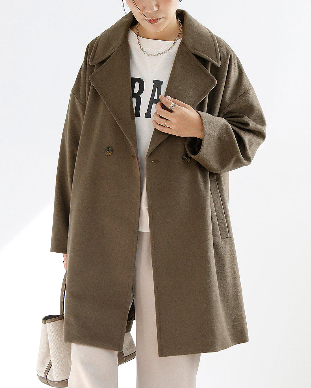 【予約10月下旬入荷予定】AラインPコート