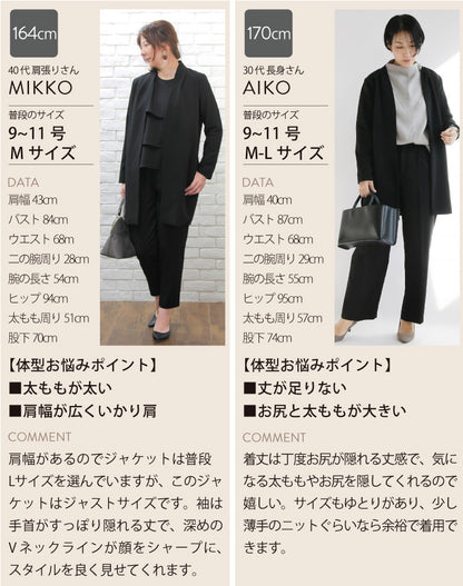 ノーカラージャケット