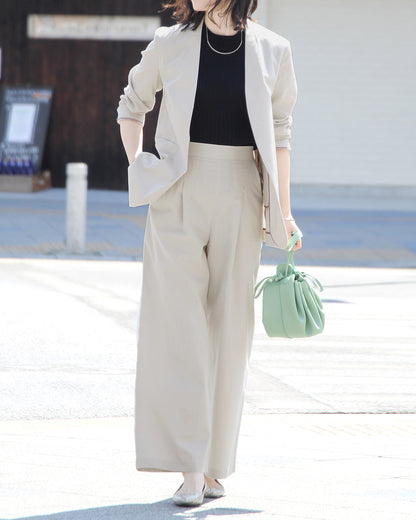 リネンセットアップ