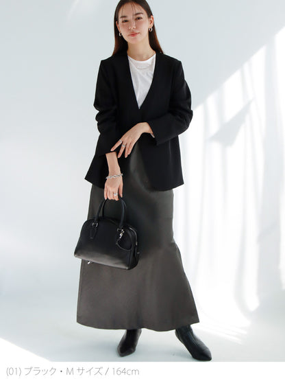 【予約商品12月上旬出荷予定】ジャケット×オールインワン2点セット