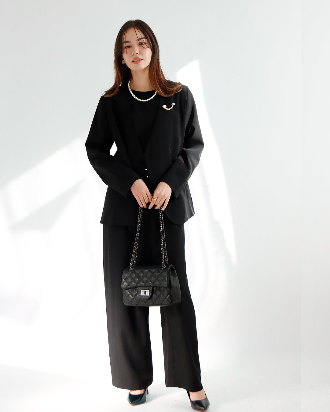 【予約商品12月上旬出荷予定】ジャケット×オールインワン2点セット