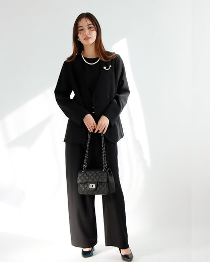 【予約商品12月上旬出荷予定】ジャケット×オールインワン2点セット