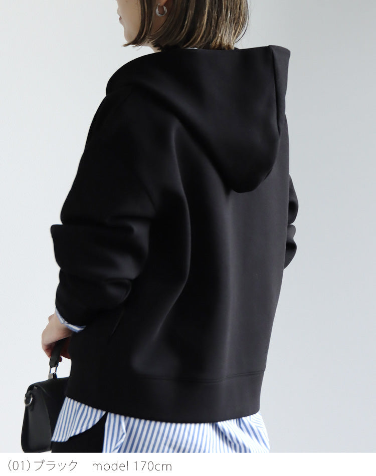 【予約商品2月中～下旬入荷予定】ポンチパーカー×タイトスカートセットアップ