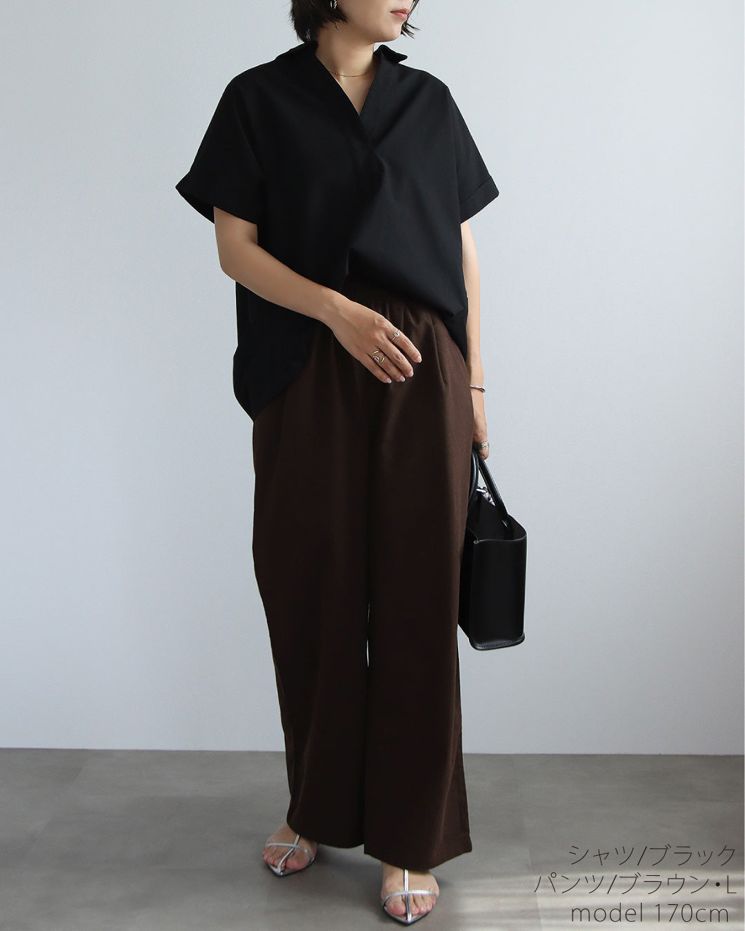 【予約商品7月7日入荷予定】リネンスキッパーシャツセットアップコーデ