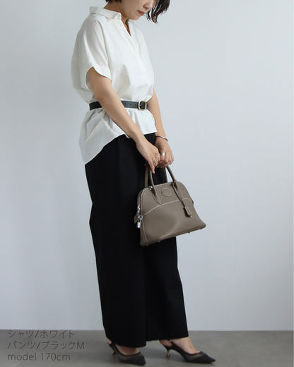 【予約商品7月7日入荷予定】リネンスキッパーシャツセットアップコーデ
