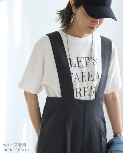 ラクしておしゃれ見え サロペットコーデ2点セット