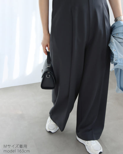ラクしておしゃれ見え サロペットコーデ2点セット