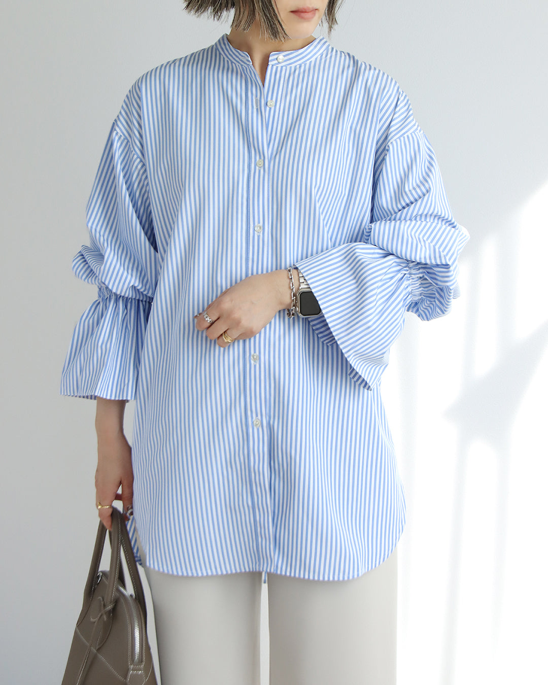 【SALE】キャンディースリーブシャツ