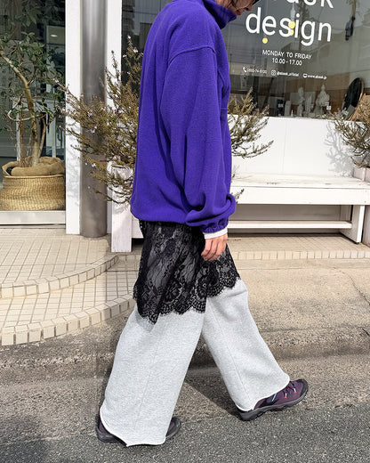 大人の高見えレイヤードレース