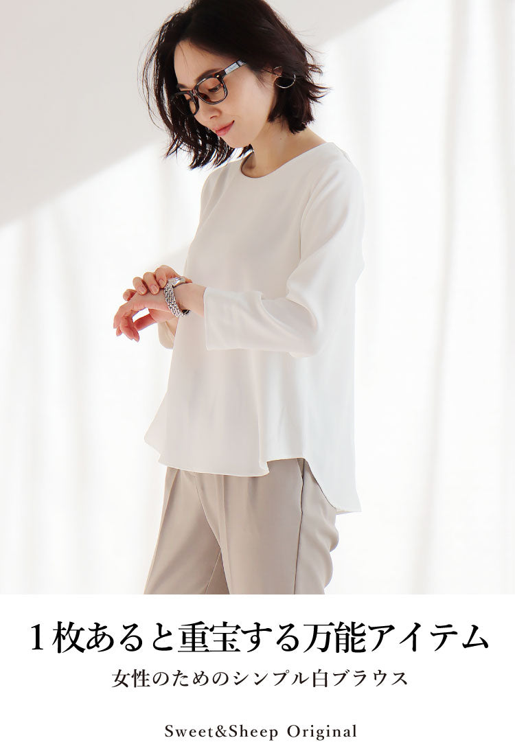 シフォンブラウス