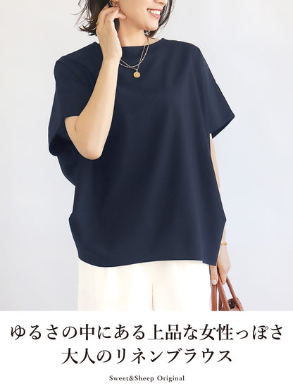 リネンドルマンブラウス