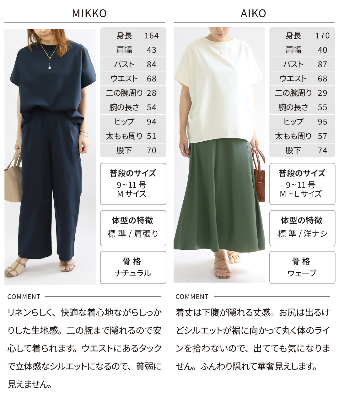 リネンドルマンブラウス