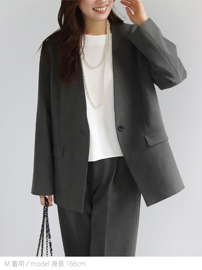 Aラインシフォンブラウス