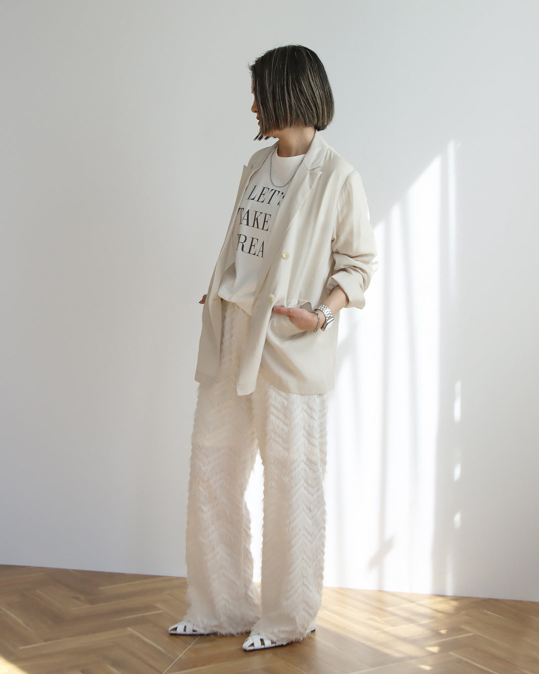 ロゴプリントTシャツ