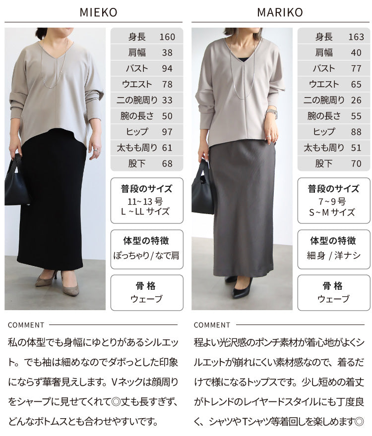 ポンチＶネックプルオーバー