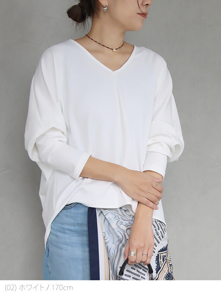 ポンチＶネックプルオーバー