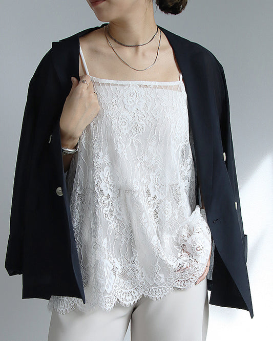 レースキャミソール