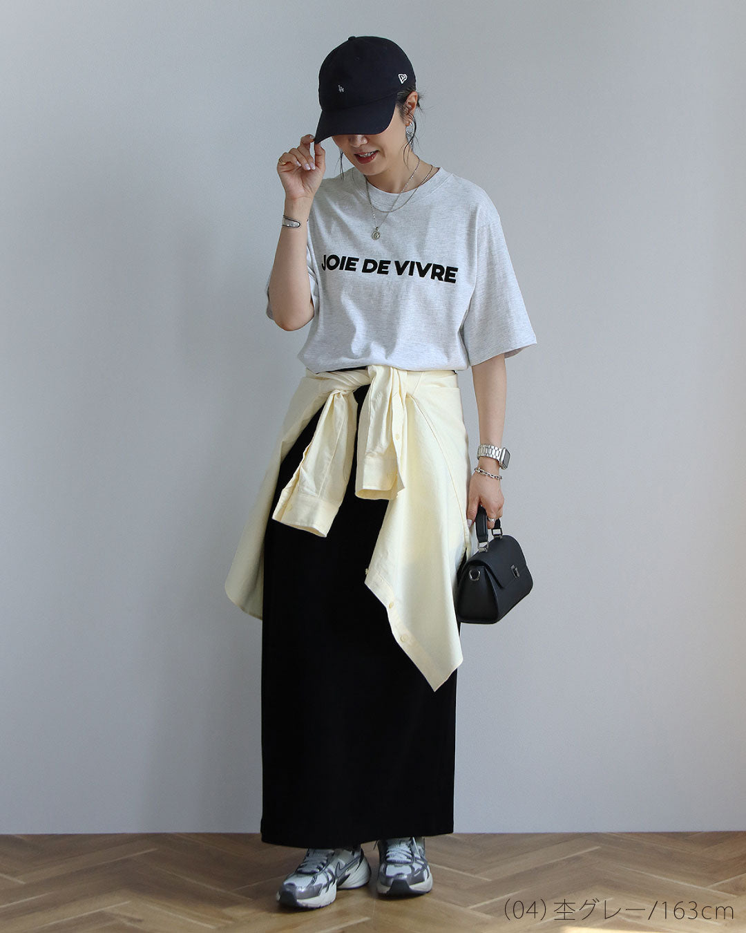 ロゴフロッキープリントTシャツ