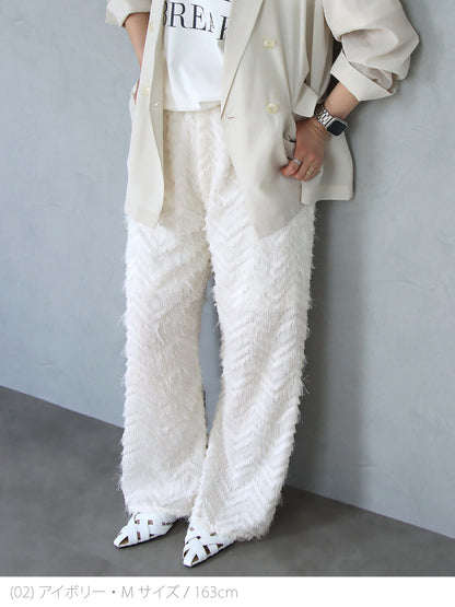 【訳あり】【SALE】ジャガードイージーパンツ