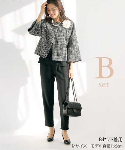 ママのフォーマルコーディネート4点セット