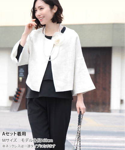 ママのフォーマルコーディネート4点セット