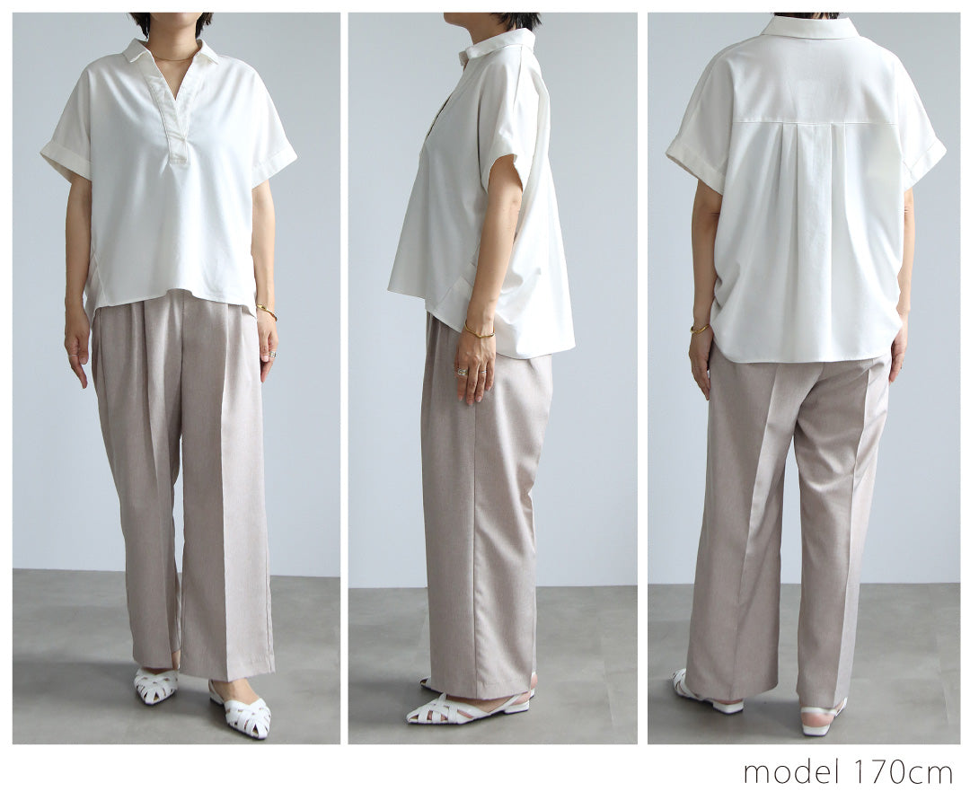 【予約商品7月7月入荷予定】リネンスキッパーシャツ