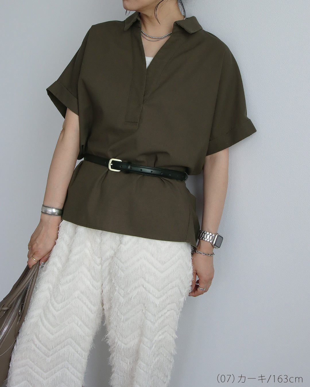 【予約商品7月7月入荷予定】リネンスキッパーシャツ