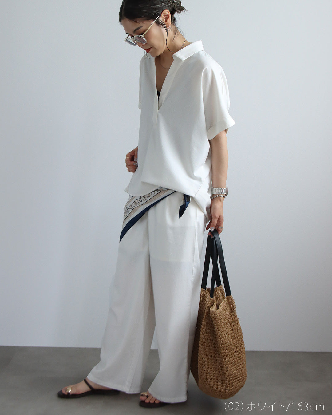 【予約商品7月7月入荷予定】リネンスキッパーシャツ