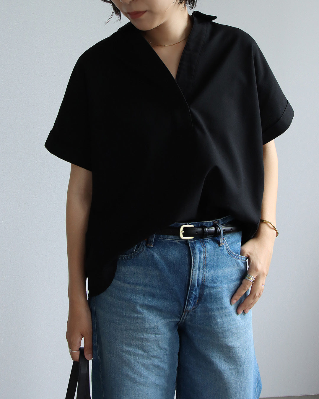 【予約商品7月7月入荷予定】リネンスキッパーシャツ