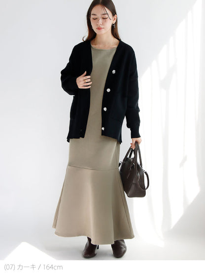 裏ボアマーメイドスカート