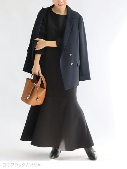 裏ボアマーメイドスカート