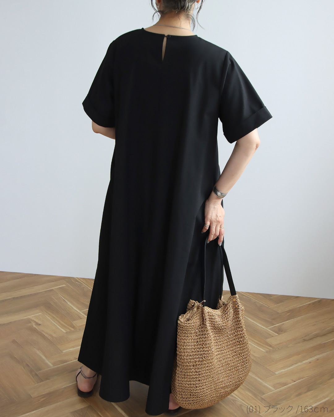 【予約商品7月7日入荷予定】リネンAラインワンピース