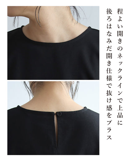 【予約商品7月7日入荷予定】リネンAラインワンピース