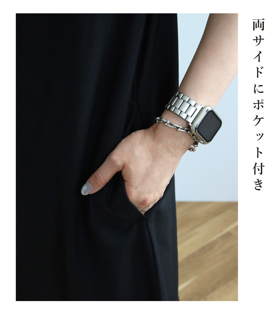 【予約商品7月7日入荷予定】リネンAラインワンピース