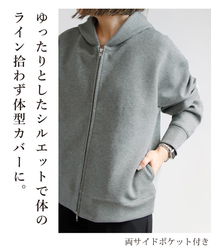 一部予約商品】【予約商品5/下旬入荷予定】ダブルジップポンチパーカー