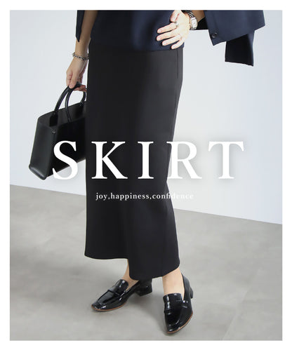 【予約商品2月中～下旬入荷予定】ポンチタイトスカート