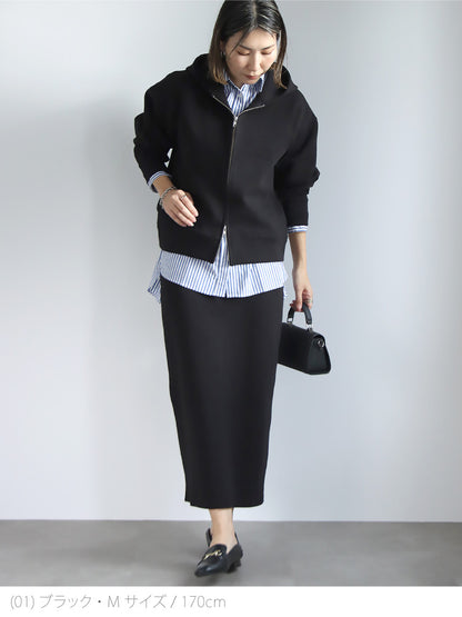 【予約商品2月中～下旬入荷予定】ポンチタイトスカート