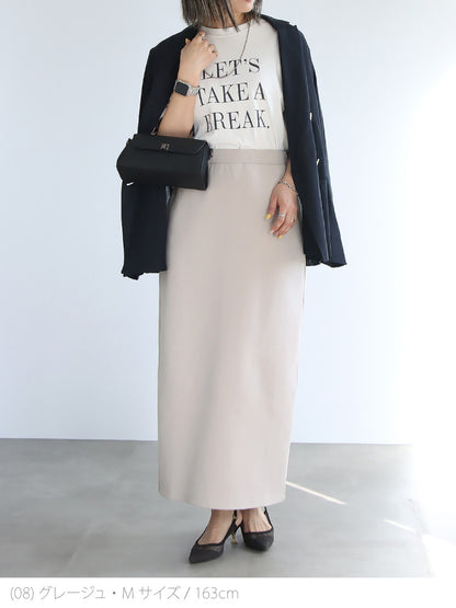 【予約商品2月中～下旬入荷予定】ポンチタイトスカート