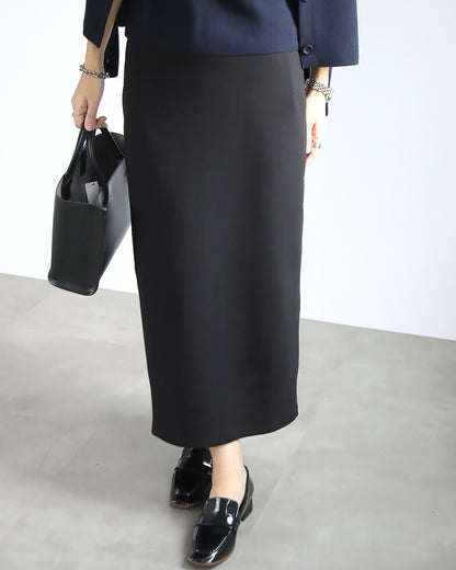 【予約商品2月中～下旬入荷予定】ポンチタイトスカート