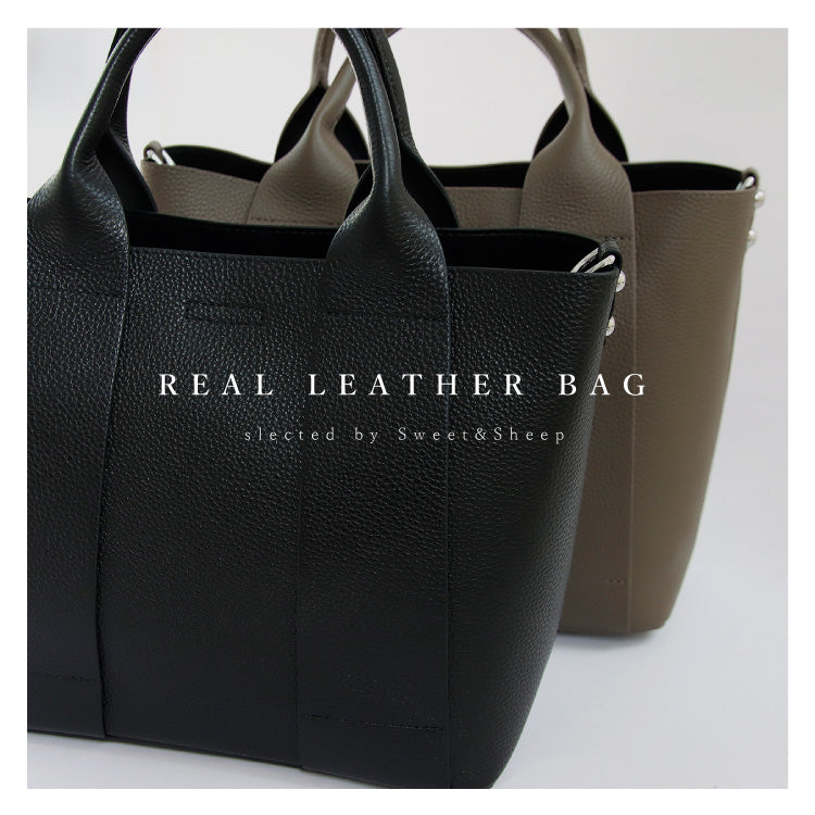 本革2wayミニトートバッグ