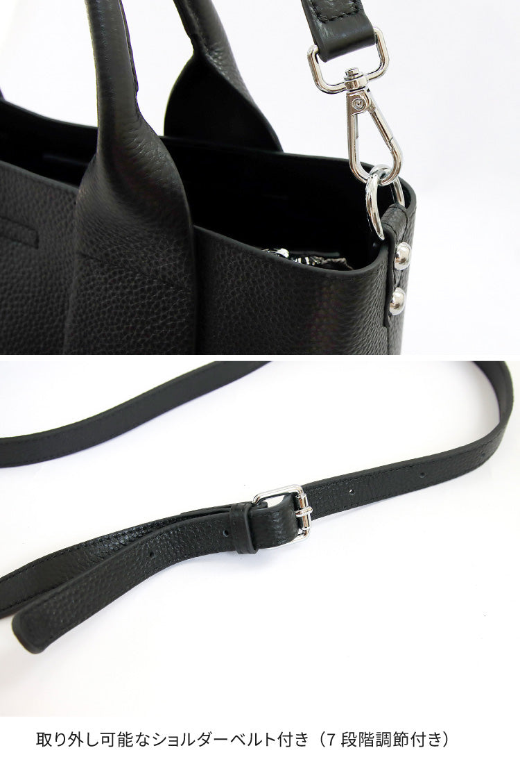 本革2wayミニトートバッグ