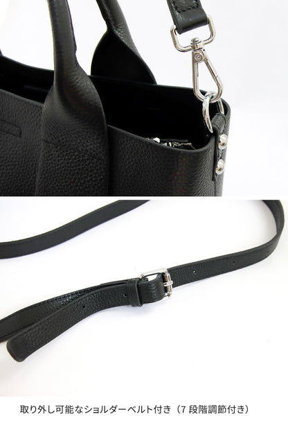 本革2wayミニトートバッグ