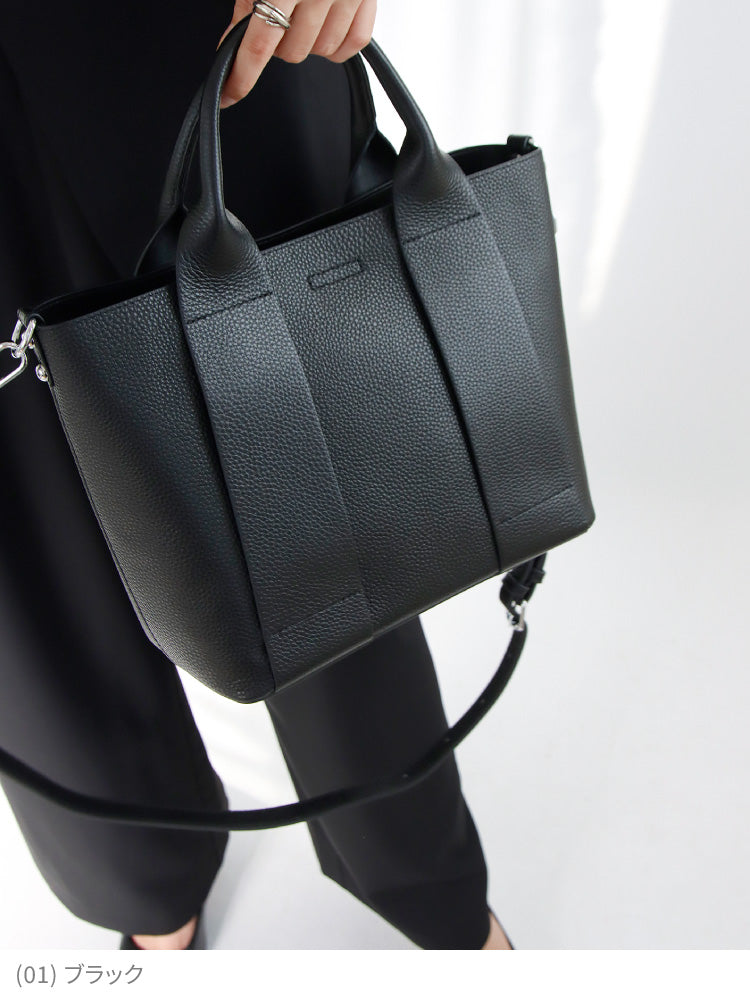 本革2wayミニトートバッグ