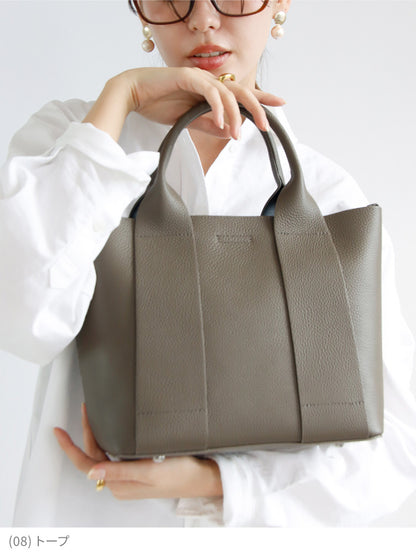 本革2wayミニトートバッグ